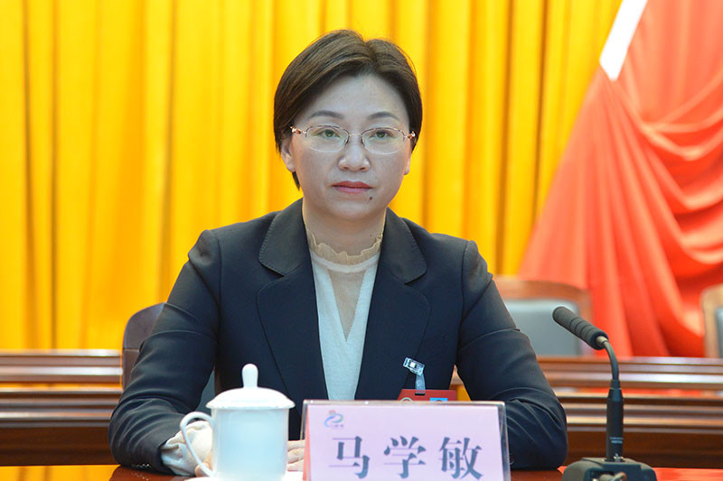 县委副书记,县长马学敏代表县委和大会临时党委提出要求.jpg