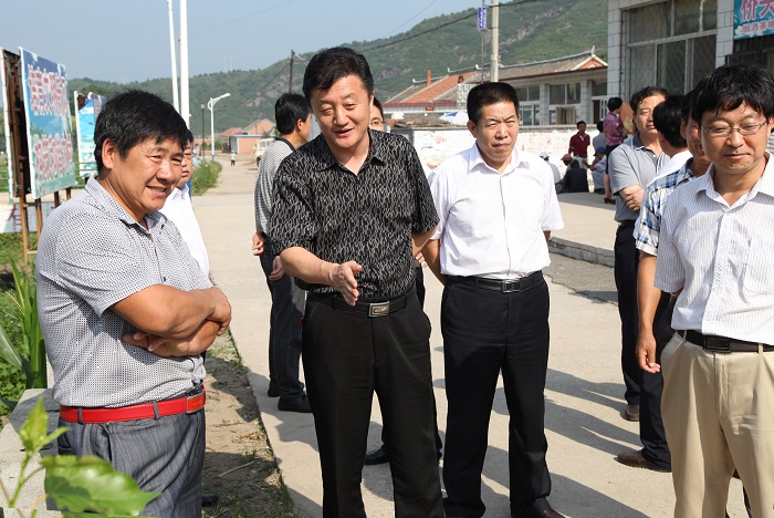 县委副书记崔瑞祥调度我县农村面貌改造提升工作